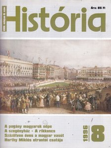 Glatz Ferenc - História 1996/8 [antikvár]