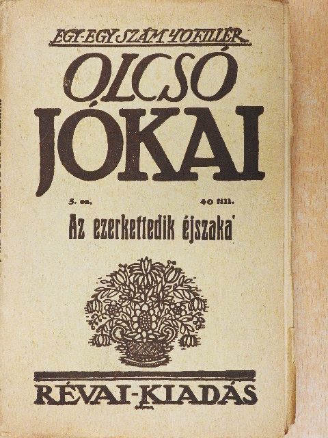 Jókai Mór - Az ezerkettedik éjszaka [antikvár]