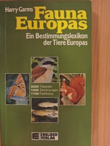 Harry Garms - Fauna Europas [antikvár]