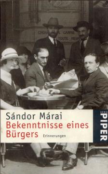 Márai Sándor - Bekenntnisse eines Bürgers [antikvár]