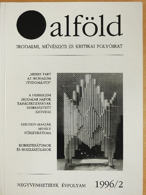 Ács Margit - Alföld 1996/2. [antikvár]