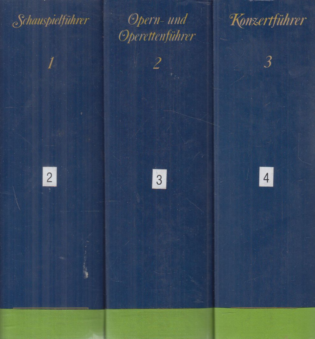 Schauspiele - Opern - Operetten - Konzerte [antikvár]