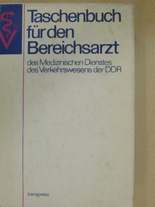 Taschenbuch für den Bereichsarzt des MDV [antikvár]