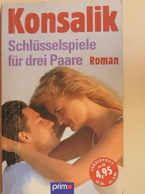 Heinz G. Konsalik - Schlüsselspiele für drei Paare [antikvár]
