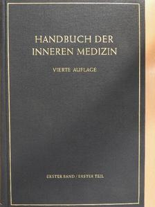 H. Baur - Handbuch Der Inneren Medizin I.1. [antikvár]