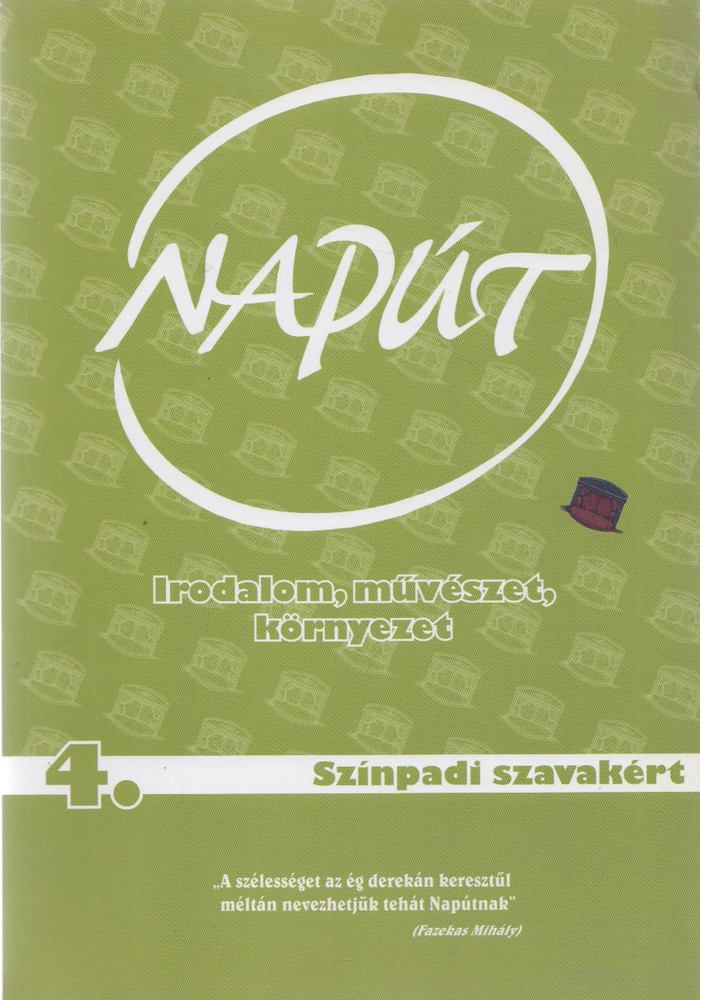 SZONDI GYÖRGY - Napút 2014. május [antikvár]