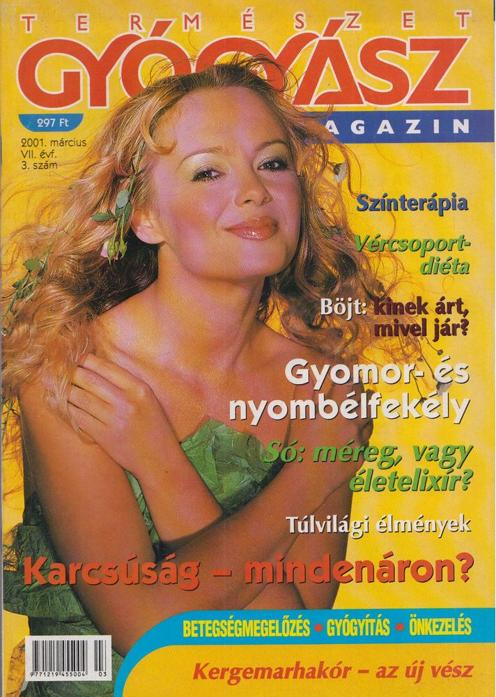 dr. Görgei Katalin (főszerk.) - Természetgyógyász Magazin 2001. március - VII. évf. / 3. szám [antikvár]