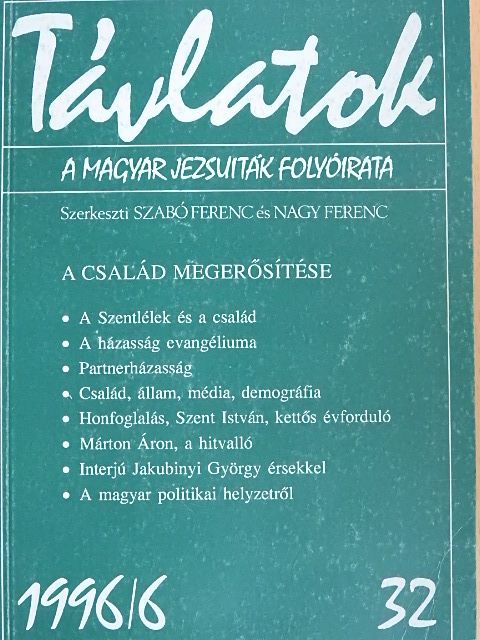 Andrásfalvy Bertalan - Távlatok 1996/6. [antikvár]