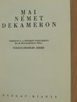 Arnold Zweig - Mai német Dekameron [antikvár]