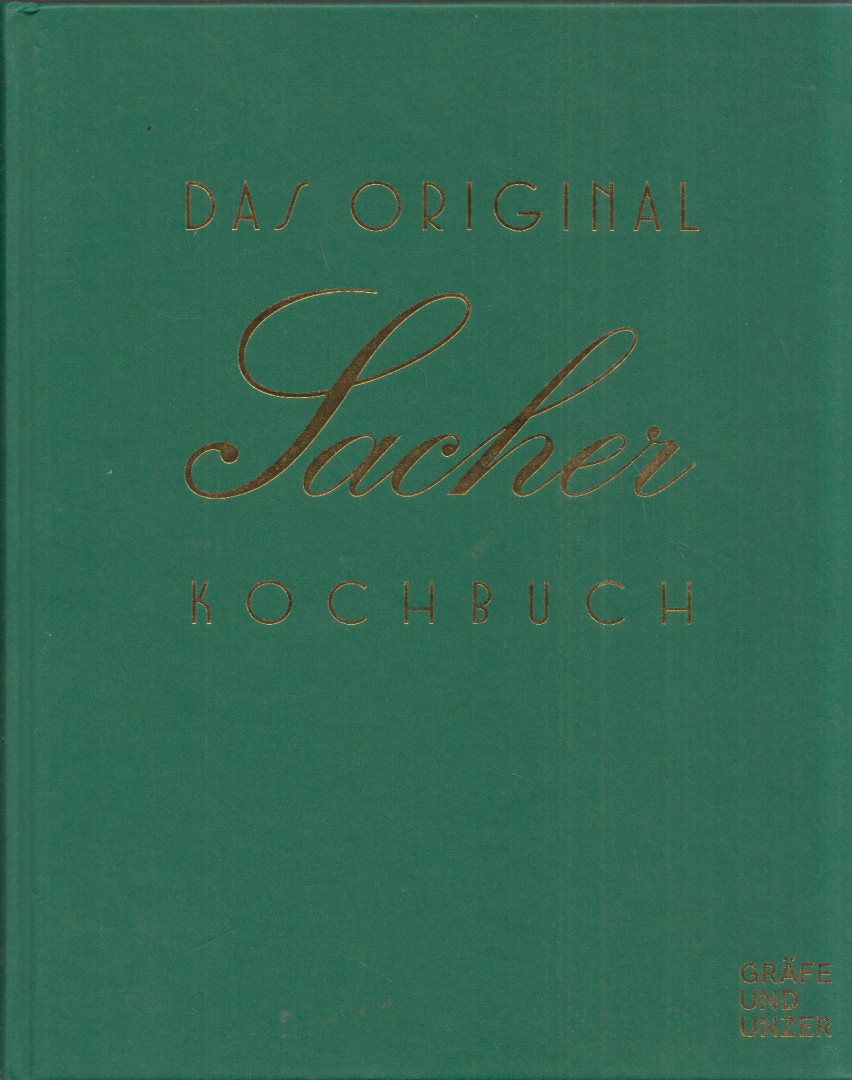 Das Original Sacher Kochbuch [antikvár]