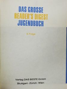 Herbert Friedman - Das große Reader's Digest Jugendbuch 9 [antikvár]