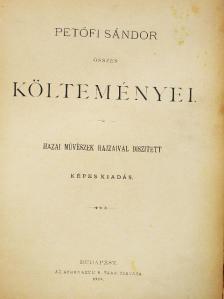 Petőfi Sándor - Petőfi Sándor összes költeményei (rossz állapotú) [antikvár]