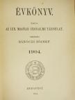 Balla Ignácz - Évkönyv 1904. [antikvár]