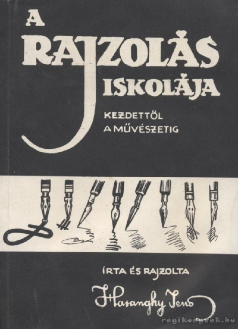 HARANGHY JENŐ - A rajzolás iskolája [antikvár]