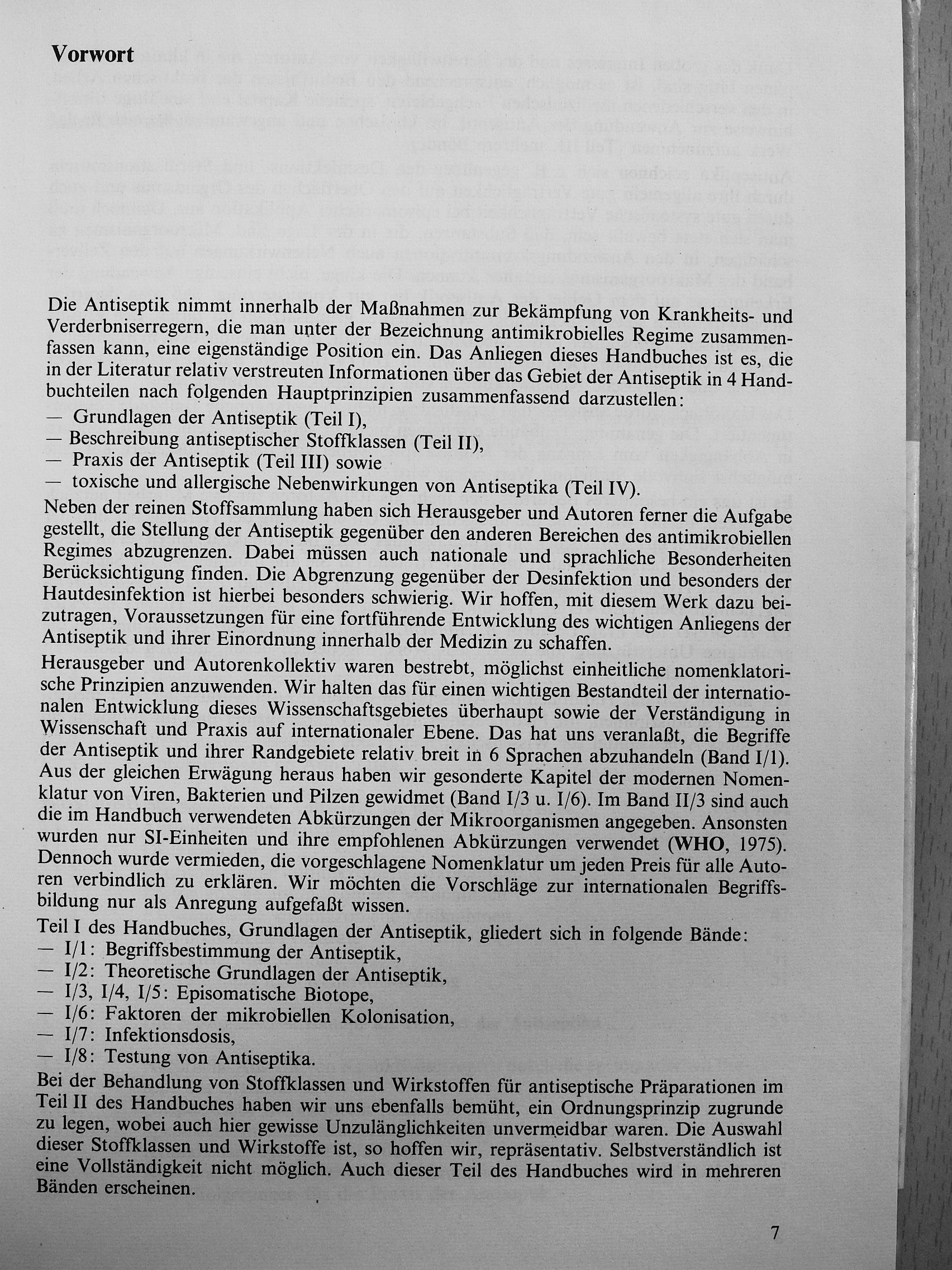 Alexej Petrowitsch Krasilnikow - Handbuch der Antiseptik I/1 [antikvár]