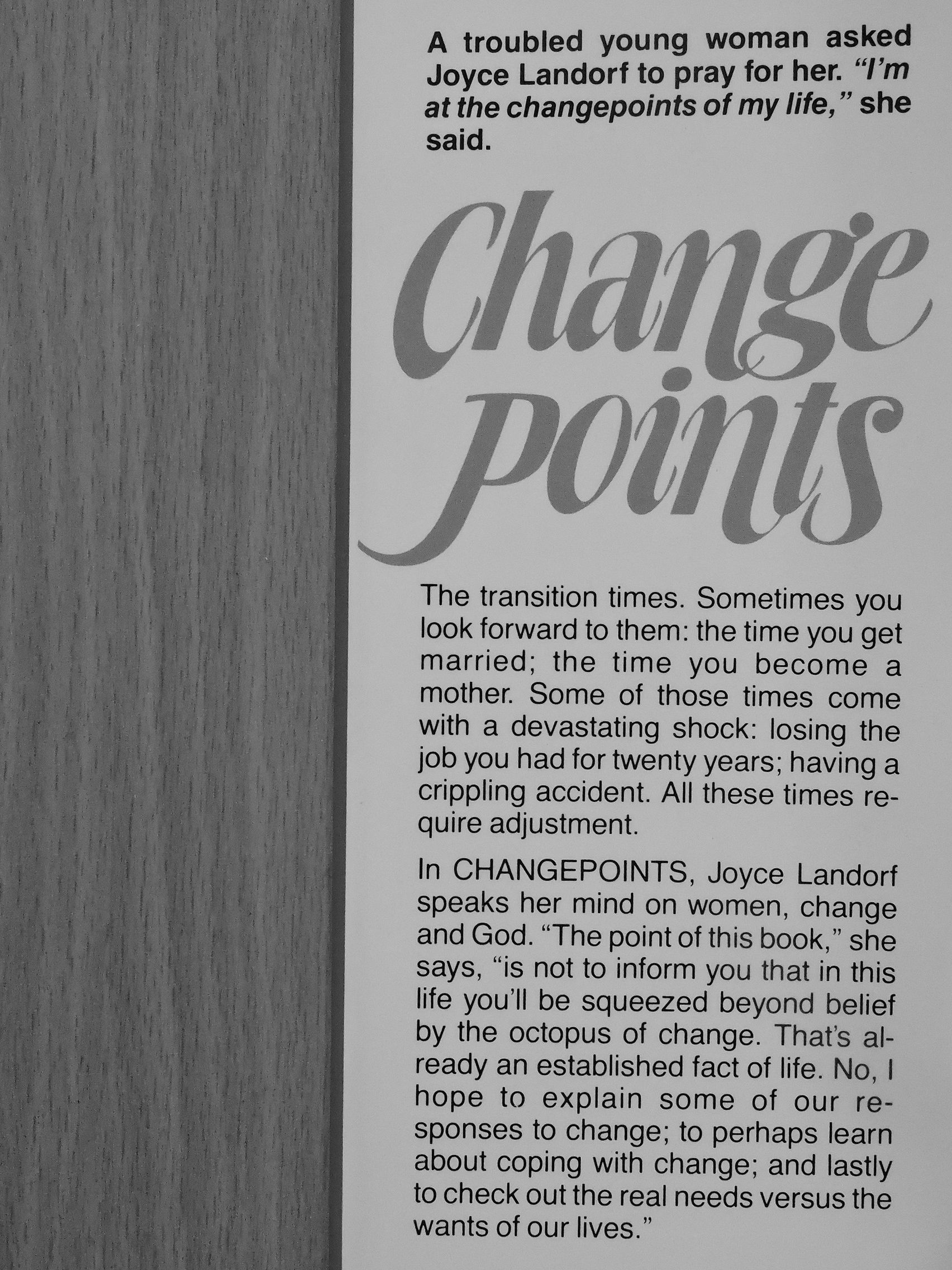Joyce Landorf - Change points [antikvár]