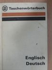 Dr. Walter Schmidt - Taschenwörterbuch Englisch-Deutsch [antikvár]