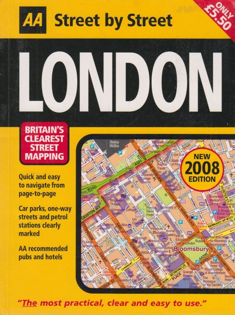 AA Street by Street - London [antikvár]