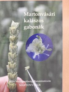 Martonvásári kalászos gabonák [antikvár]