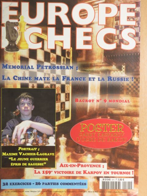 A. Dreev - Europe Échecs Février 2005 [antikvár]