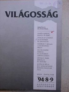 Fehér Ferenc - Világosság 1994. augusztus-szeptember [antikvár]