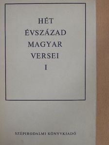 Ábrányi Emil - Hét évszázad magyar versei I. (töredék) [antikvár]
