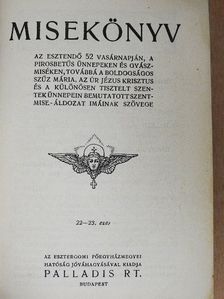 Misekönyv [antikvár]
