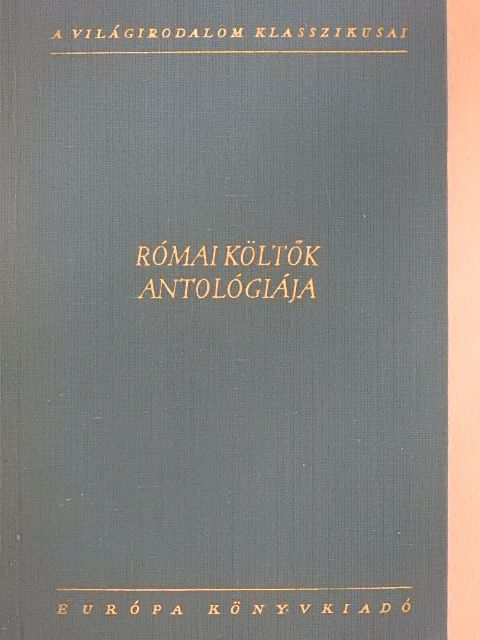 Gnaeus Naevius - Római költők antológiája [antikvár]