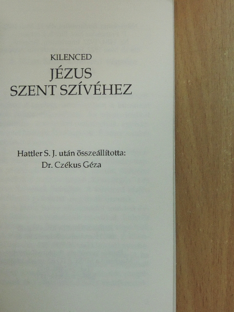 Kilenced Jézus szent szívéhez [antikvár]