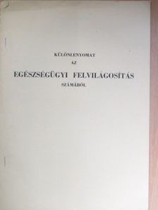 Dr. Székely Lajos - A fővárosi és vidéki lakosság egészségkultúráltságának néhány mutatója [antikvár]
