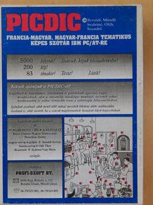 PICDIC -Francia-magyar, magyar-francia tematikus képes szótár - floppy-val [antikvár]