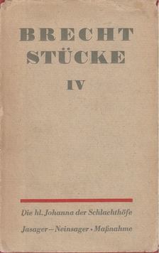 Brecht, Bertolt - Stücke IV. [antikvár]