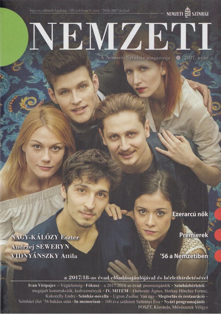 Kornya István (szerk.) - Nemzeti 2017. nyár - IV. évf. / 9. szám [antikvár]