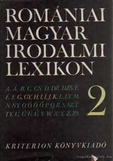 BALOGH EDGÁR - Romániai magyar irodalmi lexikon 2. G-Ke [antikvár]