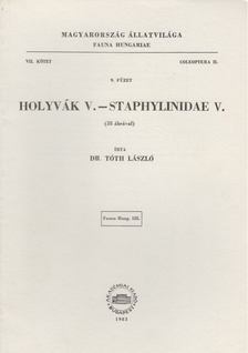 Holyvák V. - Staphylinidae V. [antikvár]