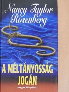 Nancy Taylor Rosenberg - A méltányosság jogán [antikvár]