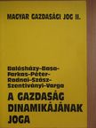 Balásházy Mária - A gazdaság dinamikájának joga [antikvár]