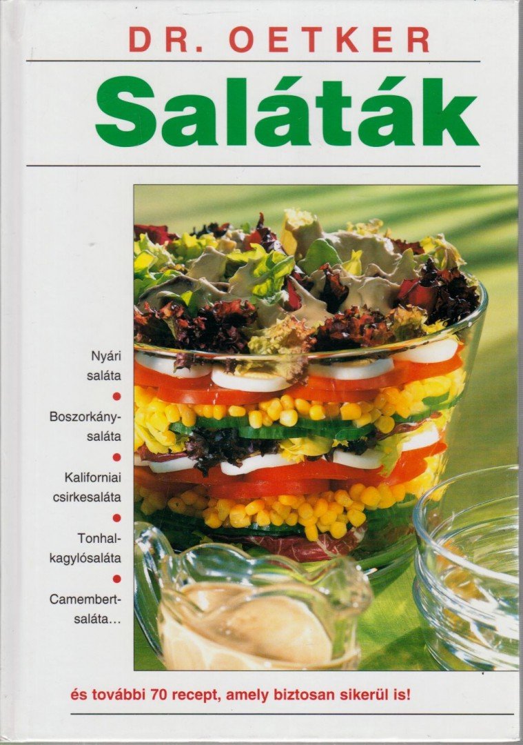 Dr. Oetker - Saláták [antikvár]