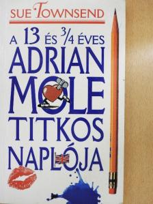 Sue Townsend - A 13 és 3/4 éves Adrian Mole titkos naplója [antikvár]