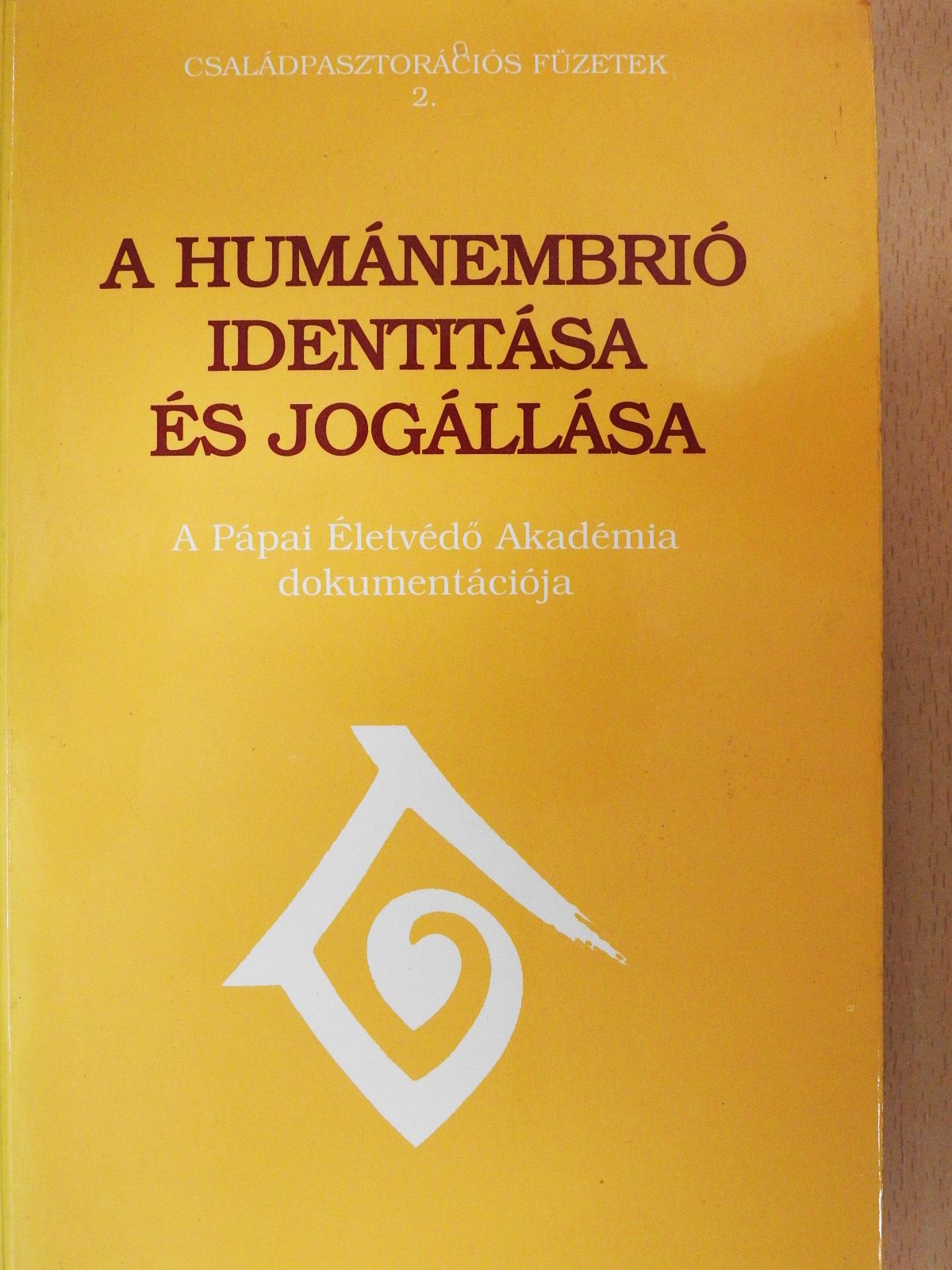 Adriano Pessina - A humánembrió identitása és jogállása (dedikált példány) [antikvár]