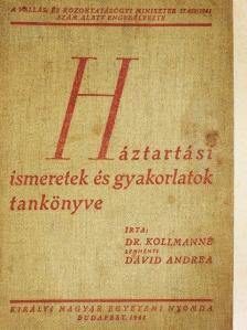 Dr. Kollmanné Lemhényi Dávid Andrea - Háztartási ismeretek és gyakorlatok tankönyve [antikvár]
