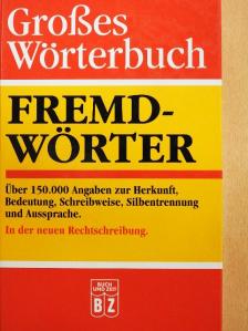 Großes Wörterbuch Fremdwörter [antikvár]