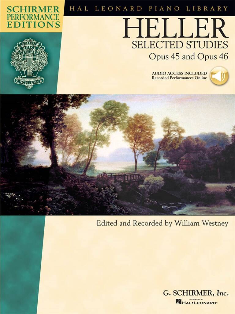 HELLER - SELECTED SUTDIES OP.45 AND OP.46, CD INCLUDED