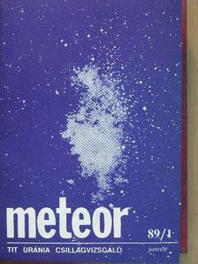 A. Hollis - Meteor 1989. január-december [antikvár]