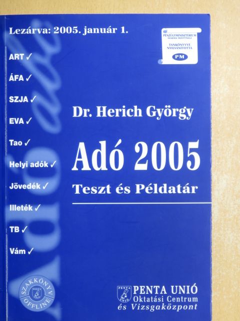 Auth Szabolcs - Adó 2005 [antikvár]