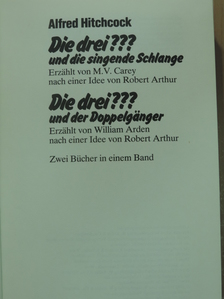 Alfred Hitchcock - Die drei ??? und die singende Schlange/Die drei ??? und der Doppelgänger [antikvár]