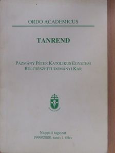 Tanrend 1999/2000/I. [antikvár]