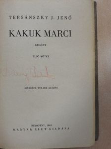 Tersánszky Józsi Jenő - Kakuk Marci I-II. [antikvár]