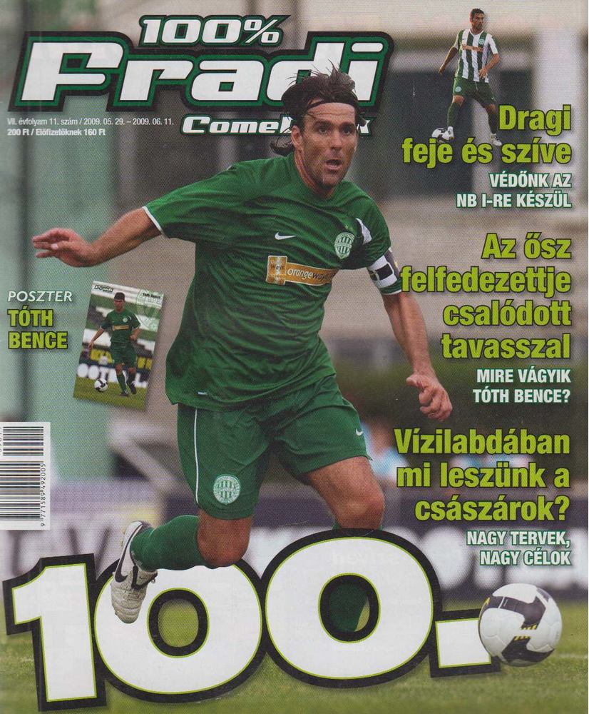 Privacsek András (szerk.) - 100% Fradi VII. évf. 11. szám [antikvár]