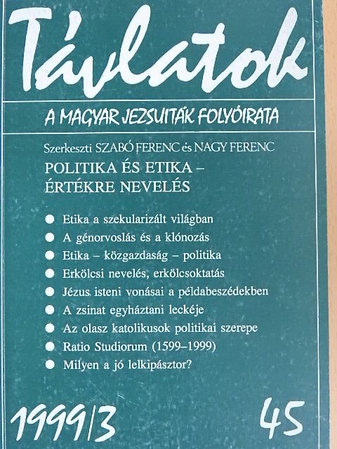 Bálint József - Távlatok 1999/3. [antikvár]